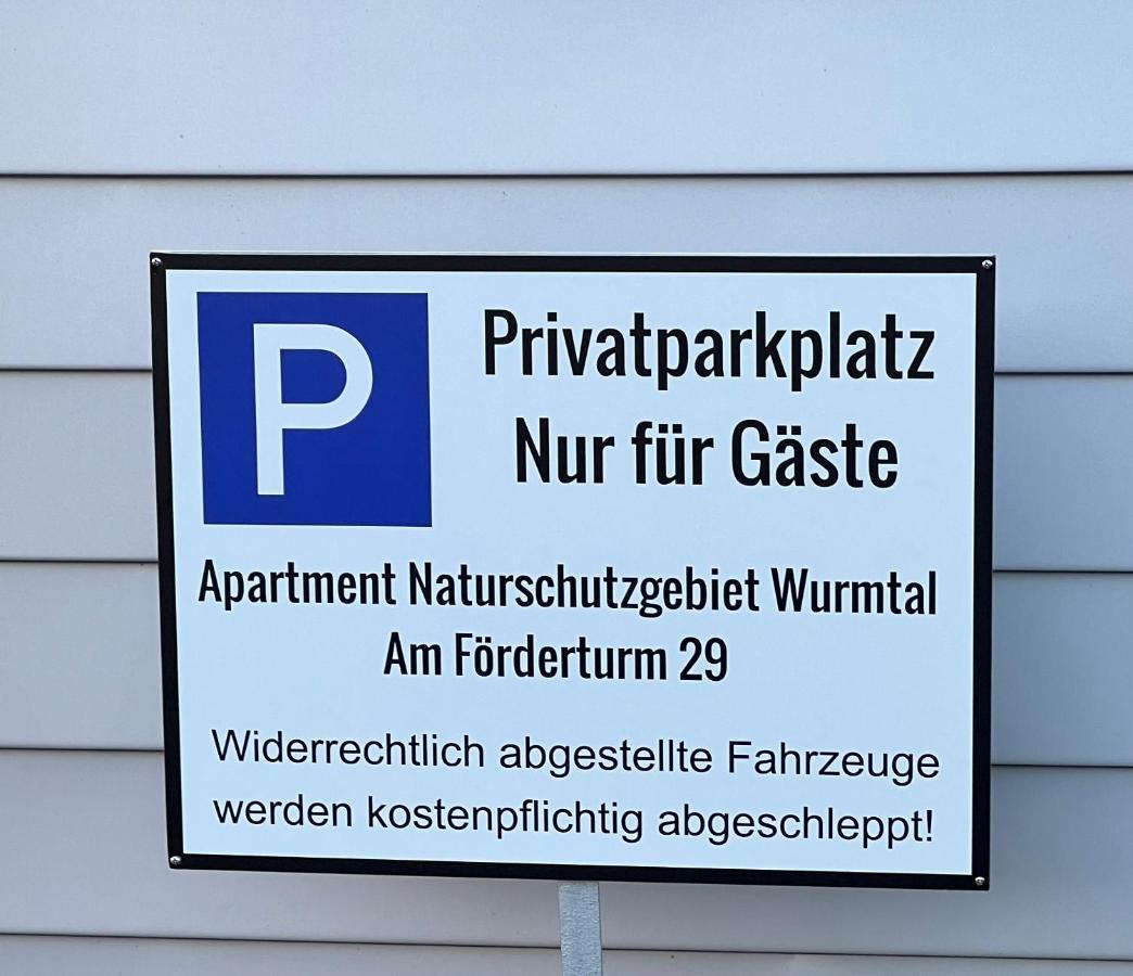 Apartment Nahe Naturschutzgebiet „Wurmtal“ 伍尔瑟伦 外观 照片